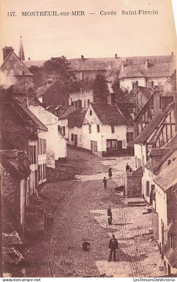 FRANCE - Montreuil Sur Mer - Cavée Saint Firmin - Carte Postale Ancienne - Montreuil