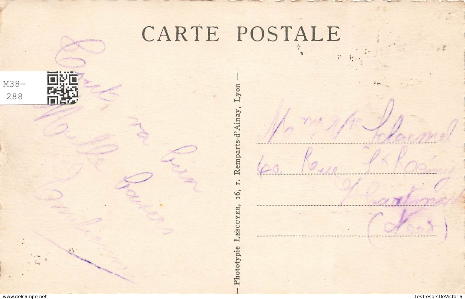 FRANCE - Lyon - Abside De ND De Fourvière - Carte Postale Ancienne - Other & Unclassified
