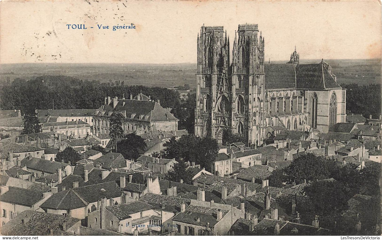 FRANCE - Toul - Vue Générale - Carte Postale Ancienne - Toul