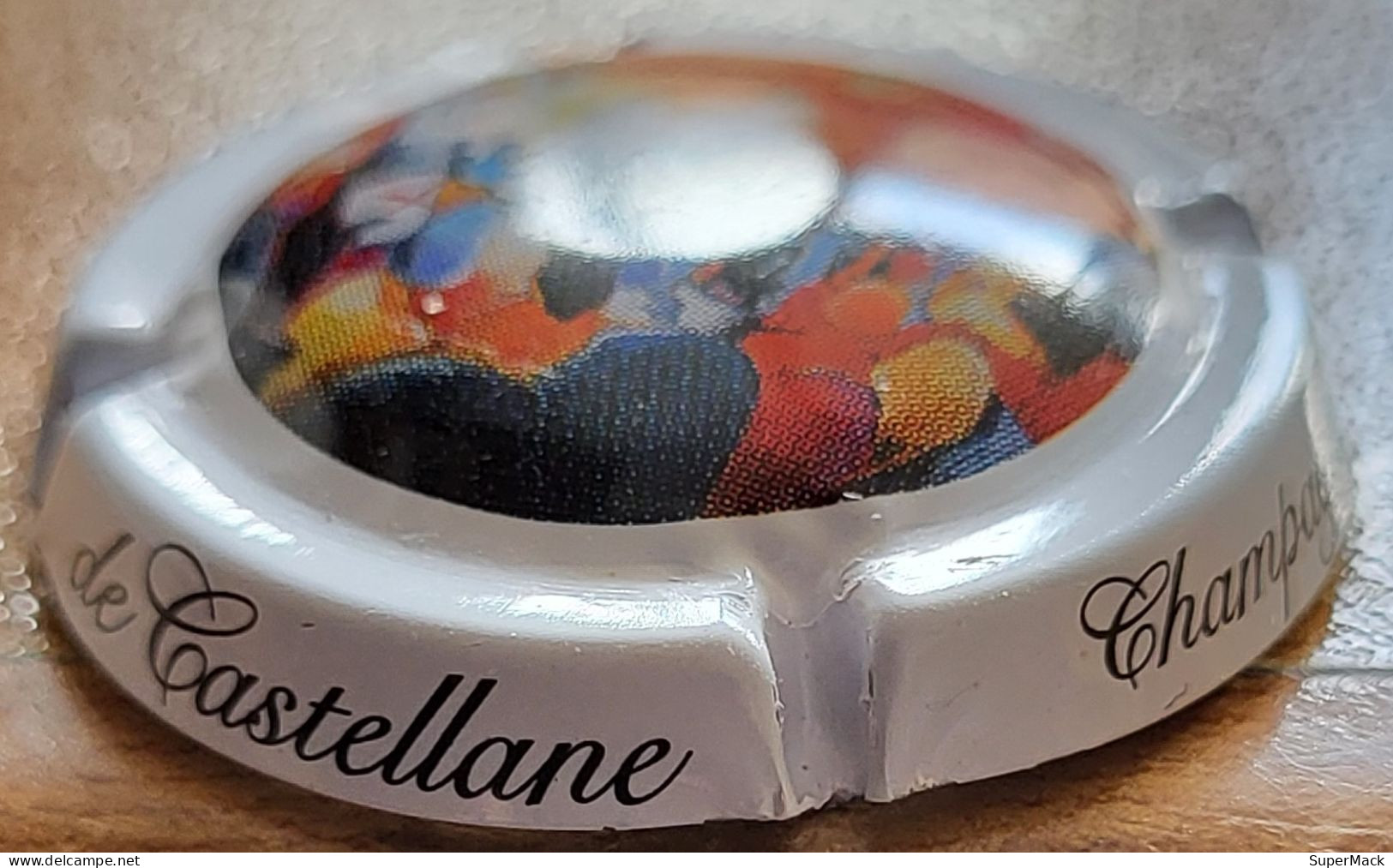 Capsule Champagne DE CASTELLANE Polychrome & Blanc N°098c - De Castellane