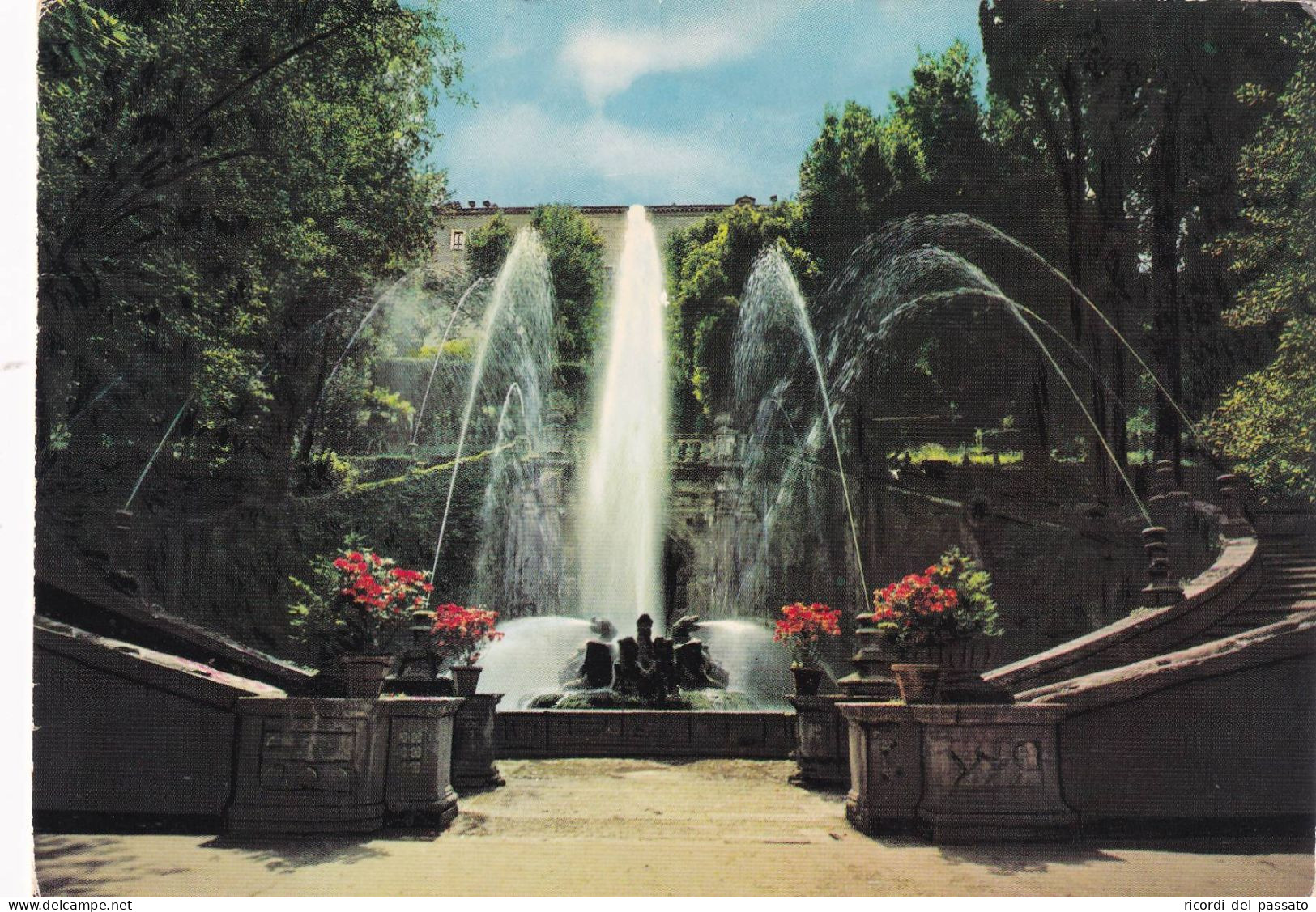 Cartolina Tivoli - Villa D'este - Fontana Dei Draghi - Tivoli