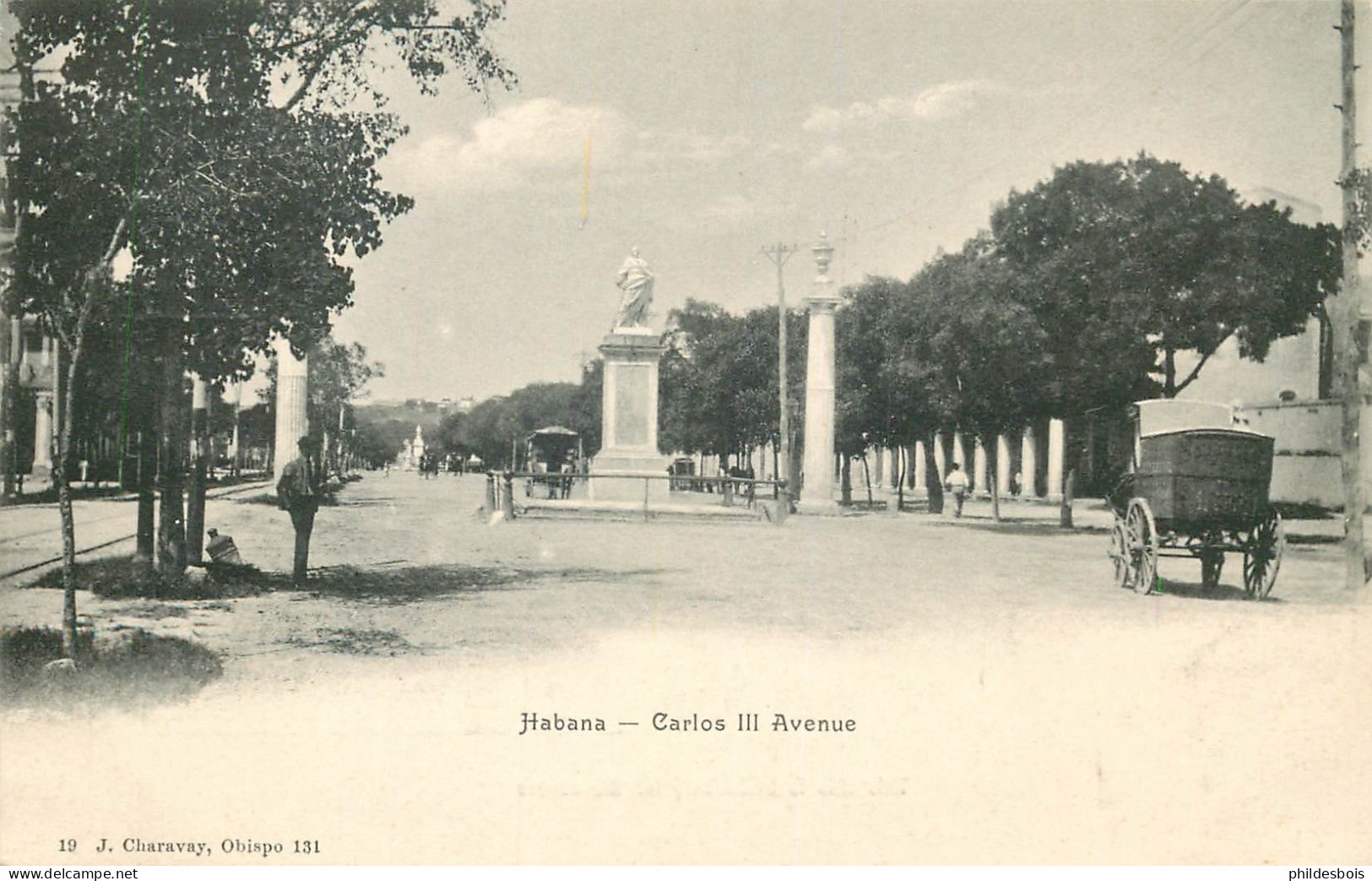 CUBA  HABANA  Carlos III Avenue  (édit Charavay) - Kuba