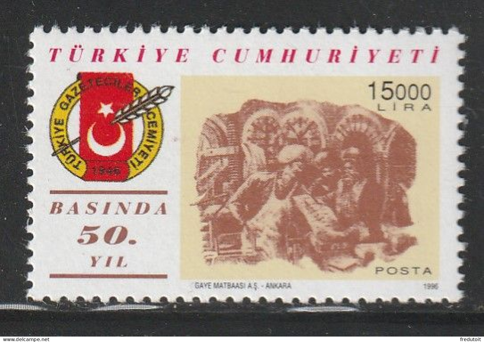 TURQUIE - N°2829 ** (1996) - Ungebraucht