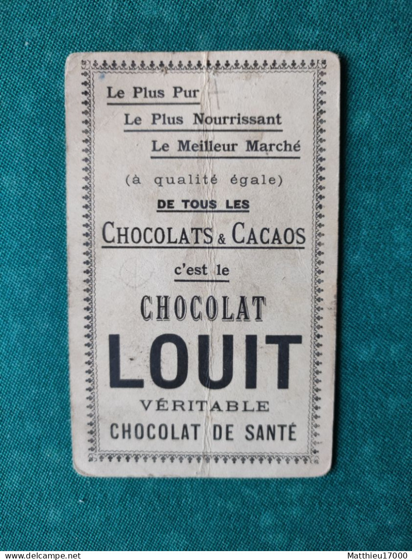 Chromo - CHOCOLAT-LOUIT - Humour - La Bonne Prise - Louit