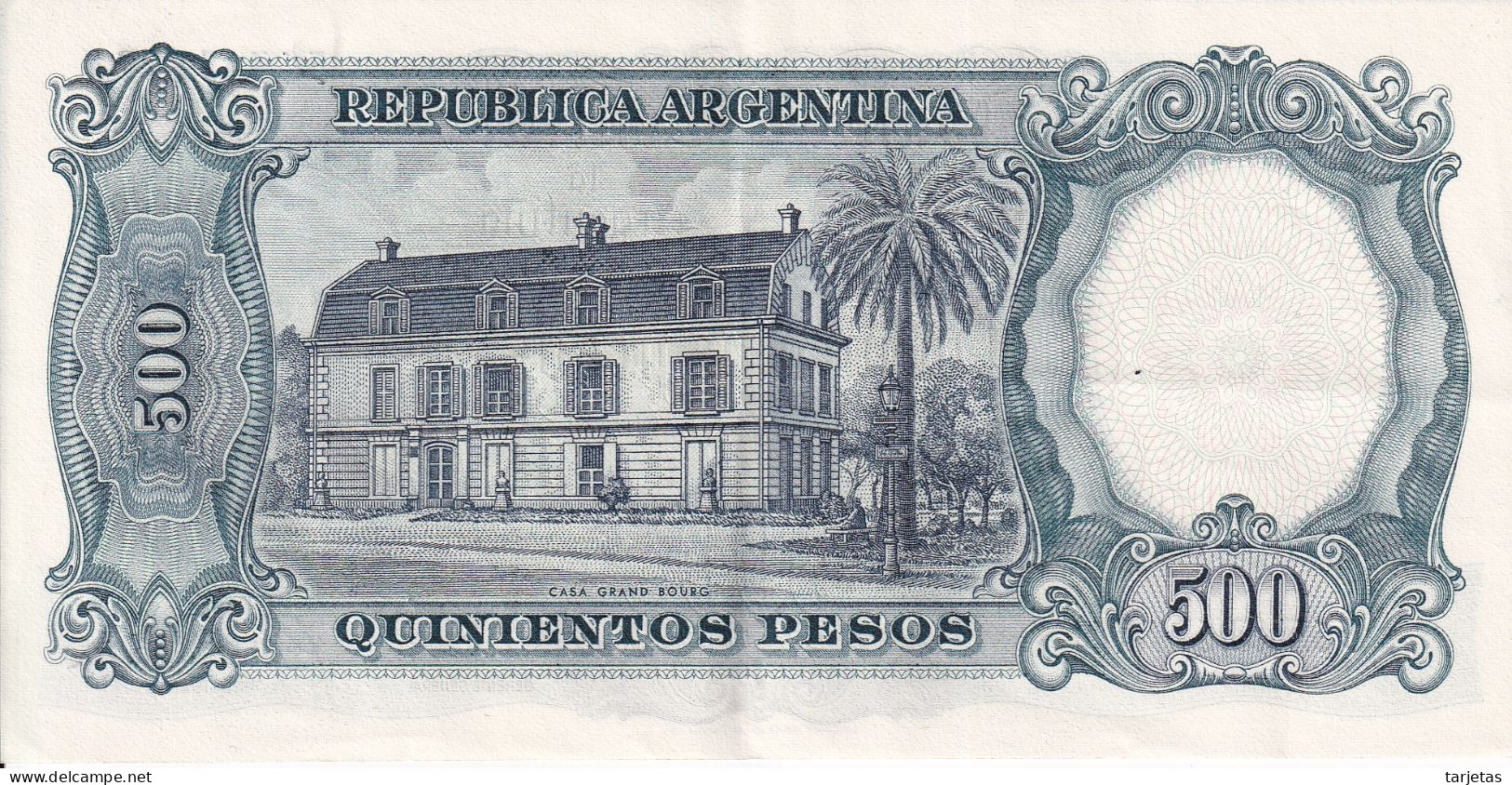 BILLETE DE ARGENTINA DE 500 PESOS AÑOS 1964 A 1969 EN CALIDAD EBC (XF)  (BANKNOTE) DIFERENTES FIRMAS - Argentinien