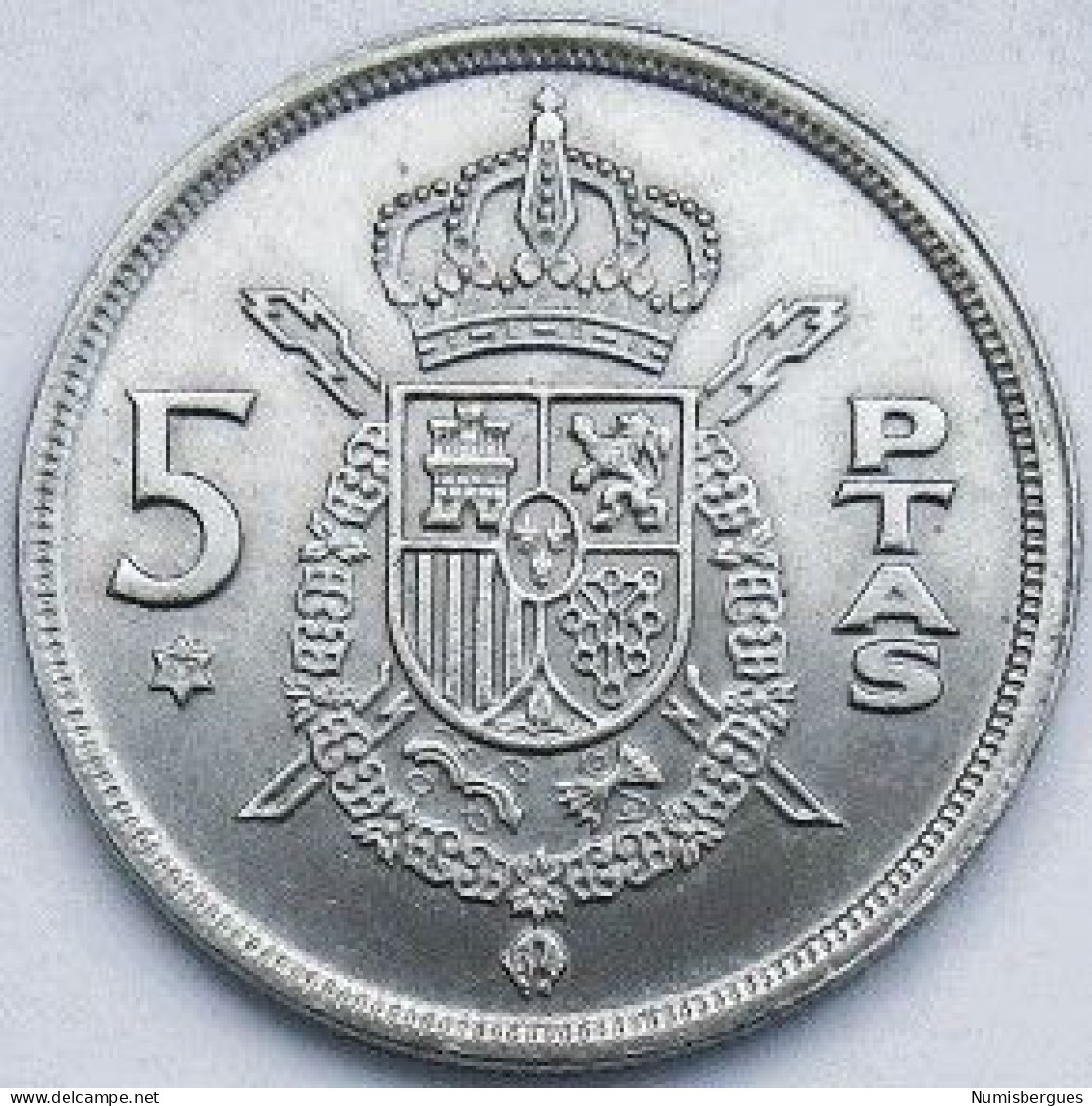 Pièce De Monnaie 5 Pesetas 1979 - 5 Pesetas