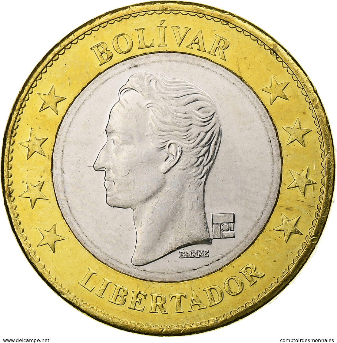 Venezuela, Bolivar, 2018, Bimétallique, SPL - Venezuela
