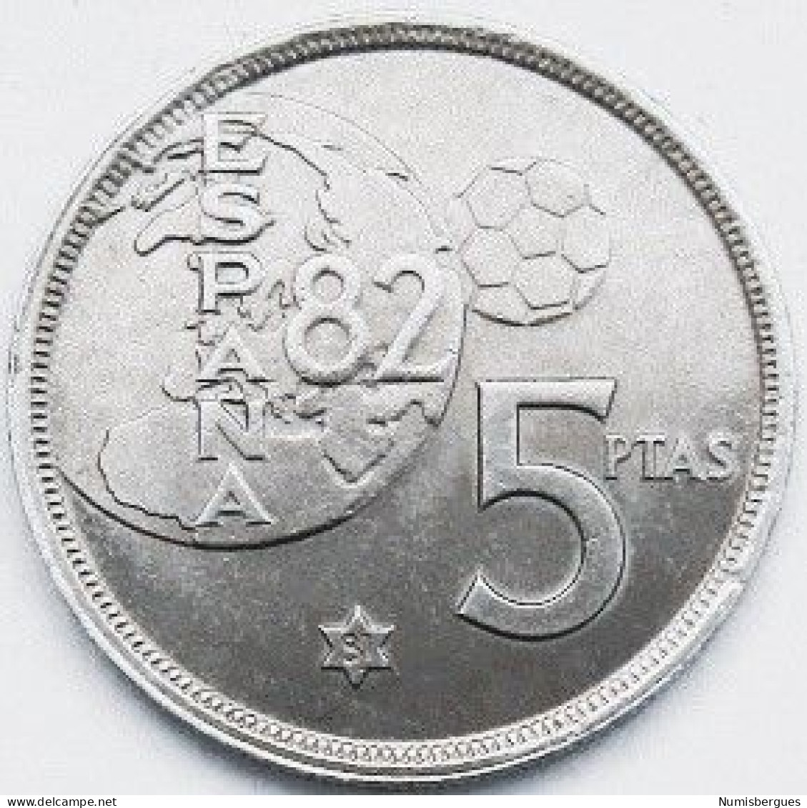 Pièce De Monnaie 5 Pesetas 1981 - 5 Pesetas