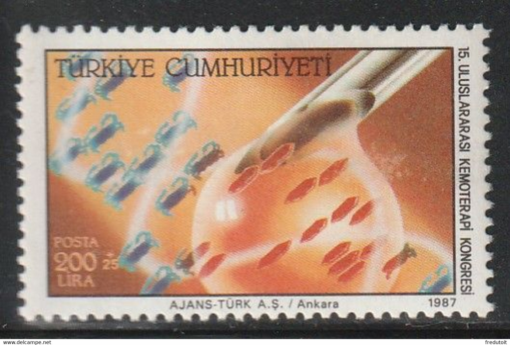 TURQUIE - N°2548 ** (1987) - Unused Stamps