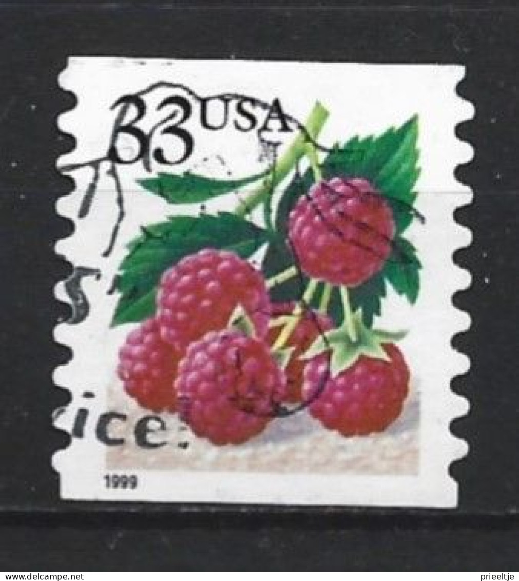 U.S.A. 1999 Fruit  Y.T. 2880(0) - Used Stamps