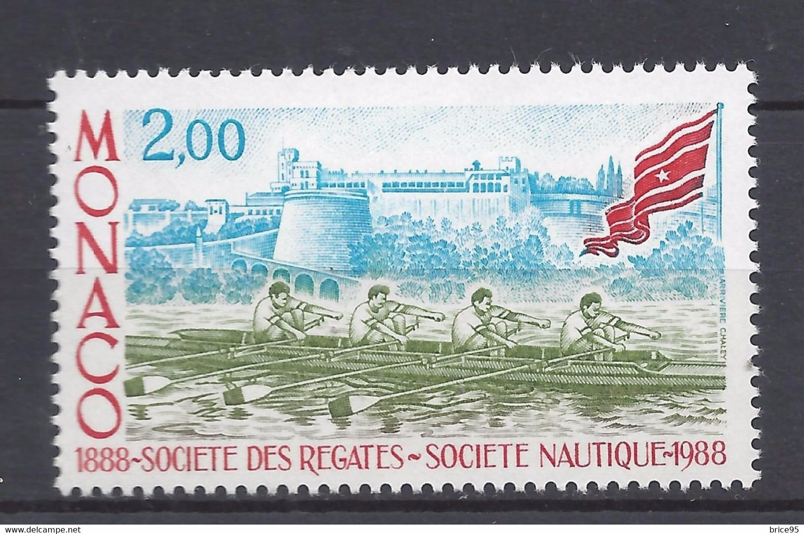 Monaco - YT N° 1634 ** - Neuf Sans Charnière - 1988 - Neufs