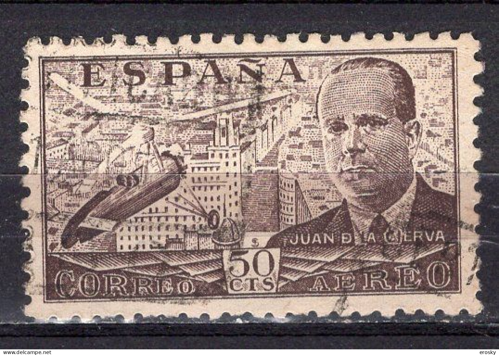 T0338 - ESPANA ESPAGNE AERIENNE Yv N°220 - Used Stamps