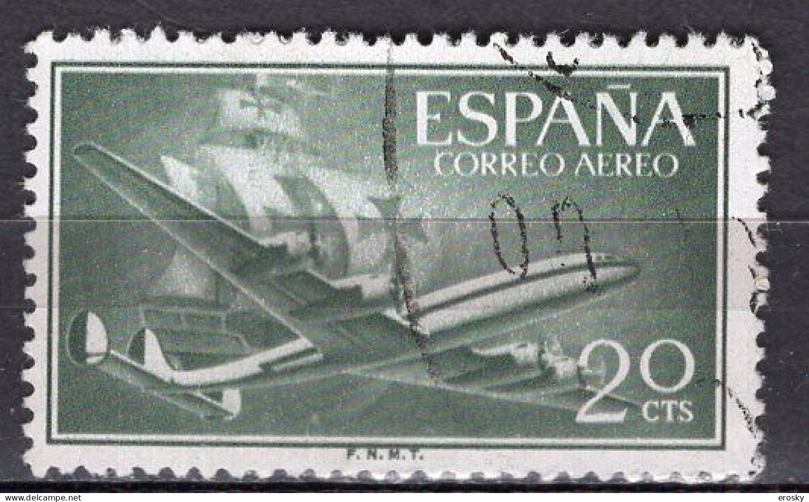 T0345 - ESPANA ESPAGNE AERIENNE Yv N°266 - Used Stamps