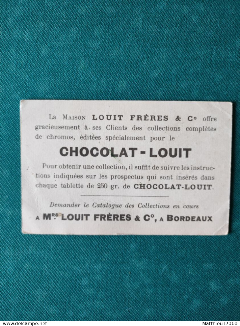 Chromo - CHOCOLAT-LOUIT - Les Ruines Historiques De France - Château D'IF - Louit