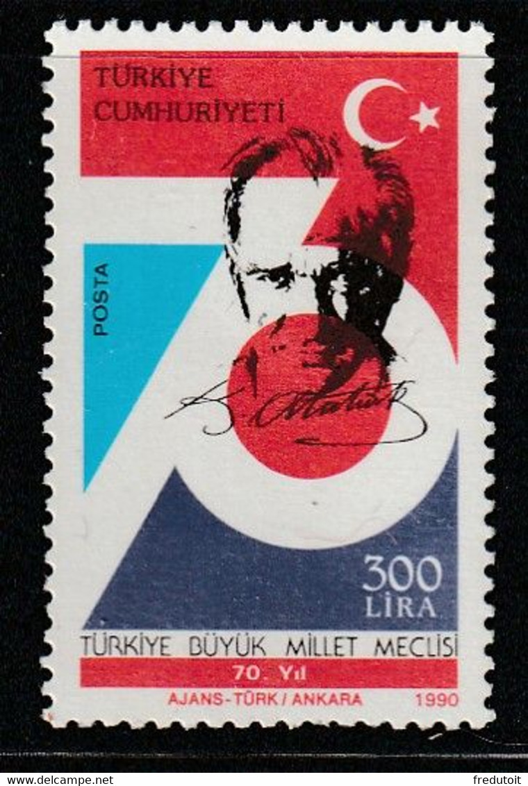 TURQUIE - N°2631 ** (1990) - Unused Stamps