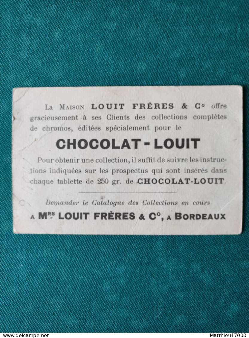 Chromo - CHOCOLAT-LOUIT - Les Ruines Historiques De France - Château De MONTOIRE - Louit