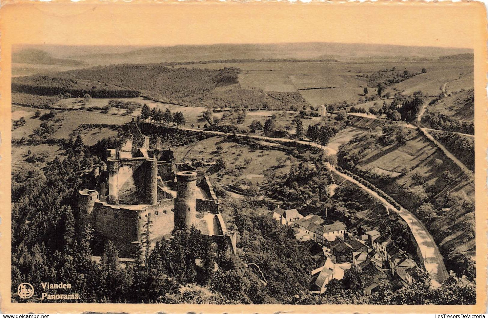 LUXEMBOURG - Vianden - Panorama - Carte Postale  Ancienne - Vianden