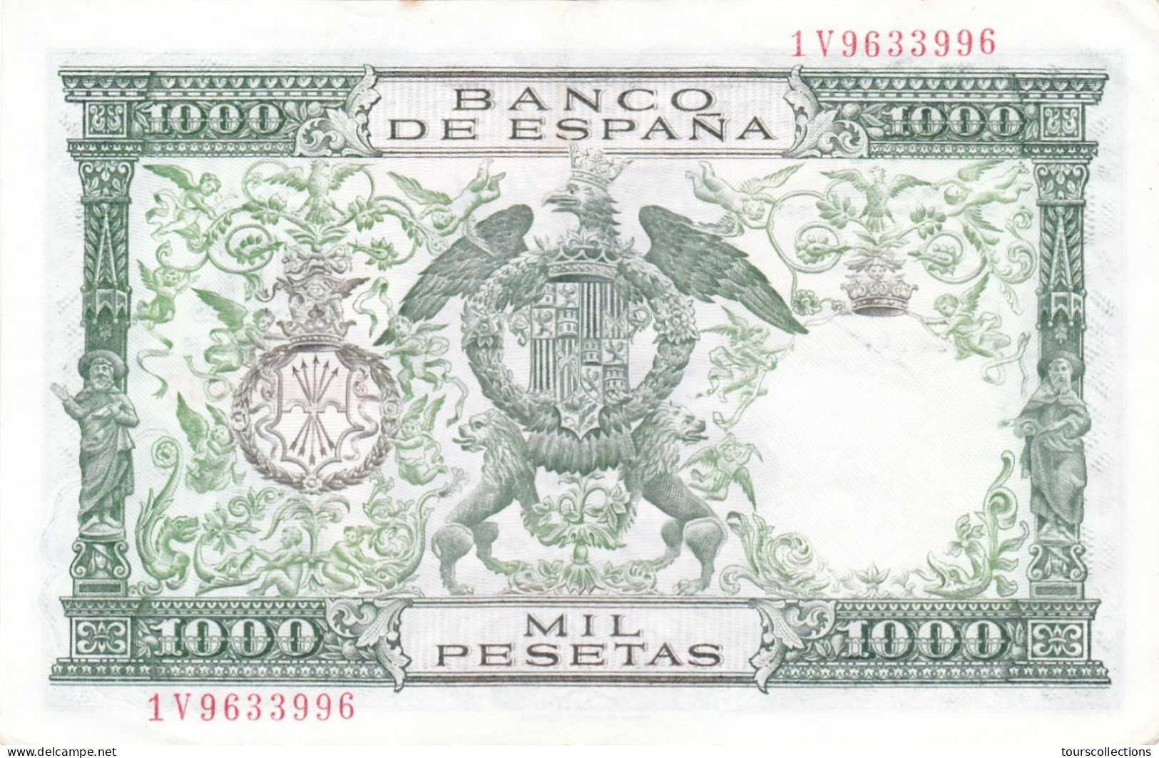 ESPAGNE - BILLET De BANQUE 1000 PESETAS 29/11/ 1957 - 1V9633996 - PICK 149 A Roi Ferdinand II D'Aragon Reine Isabelle I - 1000 Pesetas
