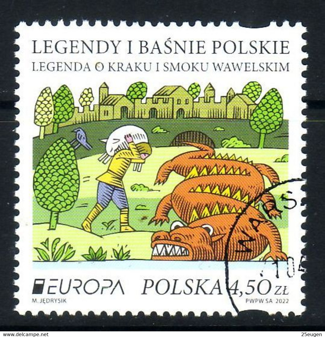 POLAND 2022 Michel No 5357 Used - Used Stamps