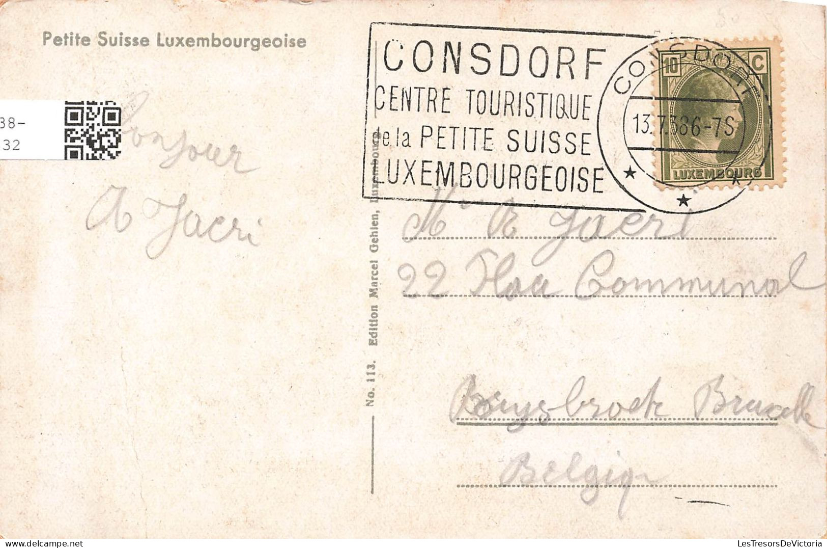 LUXEMBOURG - Cascade Du Müllerthal (Schiessentümpel) - Carte Postale Ancienne - Müllerthal