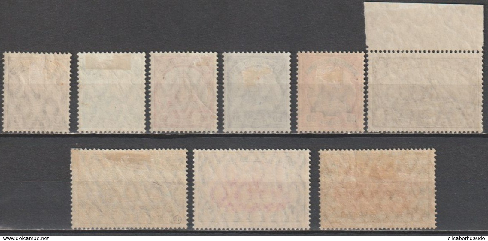 SÜDWESTAFRIKA - 1906 -  YVERT N° 26/30 + 32+34 * MLH Et 33 + VARIETE COULEUR 34 RARE ** MNH ! - Duits-Zuidwest-Afrika