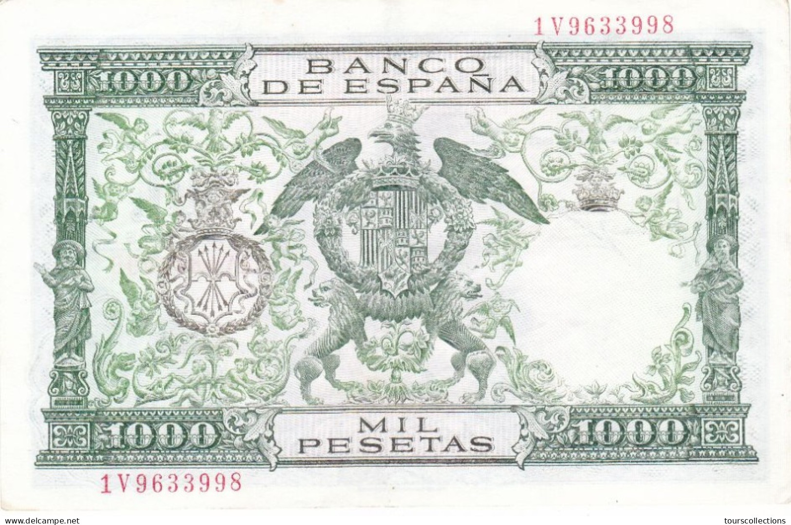 ESPAGNE - BILLET De BANQUE 1000 PESETAS 29/11/ 1957 - 1V9633998 - PICK 149 A Roi Ferdinand II D'Aragon Reine Isabelle I - 1000 Peseten