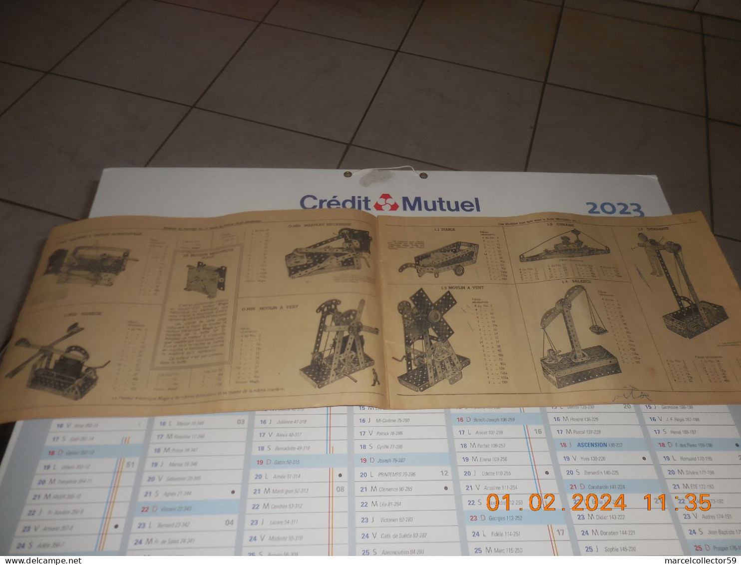 Catalogue Meccano Boite N°1 Be - Other & Unclassified
