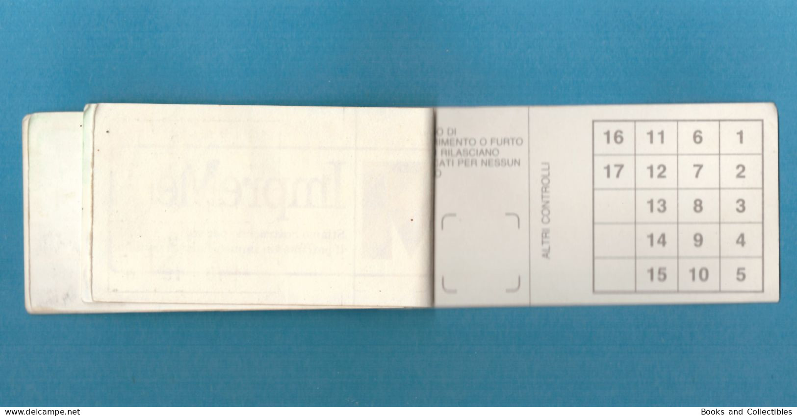 ITALY - Annual Season Ticket For Football Matches In The Curva Sector, AS Roma, Serie A Season 1988/1989 - Tickets D'entrée