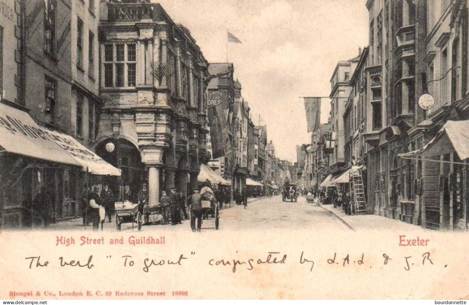 ENGLAND - Exeter - Guildhall And High Street - Exeter