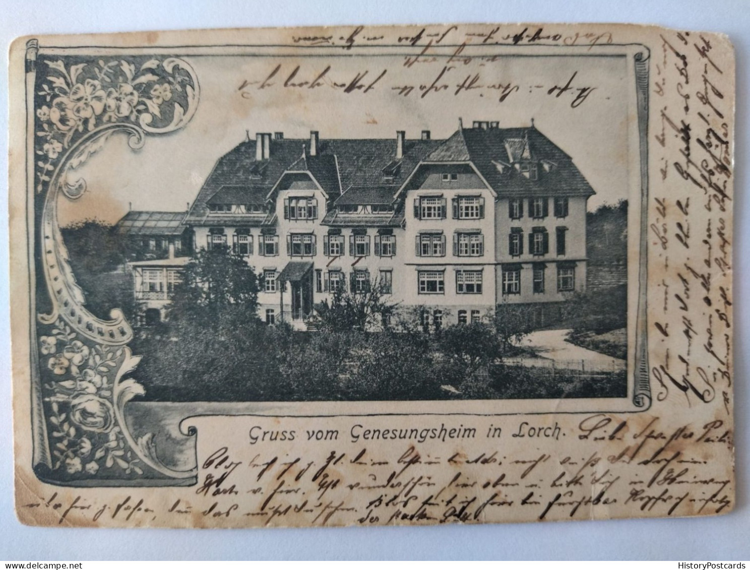Gruss Vom Genesungsheim In Lorch, 1902 - Stuttgart