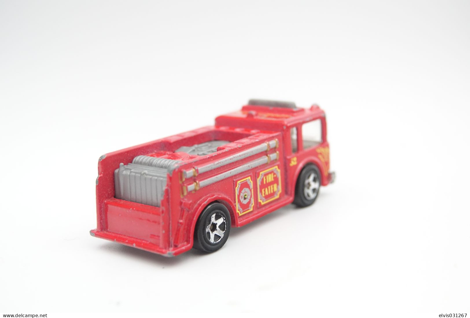 Hot Wheels Mattel Fire Eater Fire Truck -  Issued 2008, Scale 1/64 - Matchbox (Lesney)