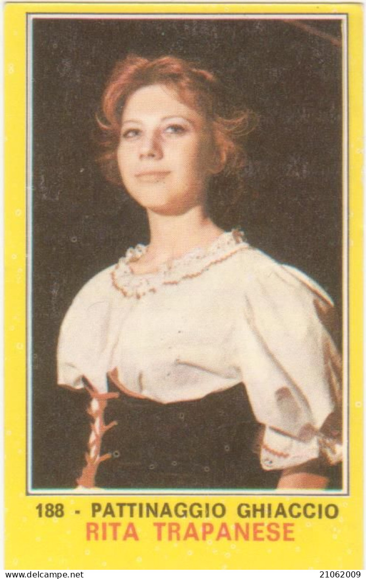 188 RITA TRAPANESE - PATTINAGGIO SU GHIACCIO - VALIDA - CAMPIONI DELLO SPORT PANINI 1970-71 - Sport Invernali