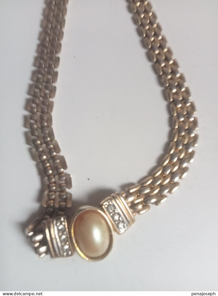 Collier Ancien Longueur 21 Cm Fermé - Kettingen