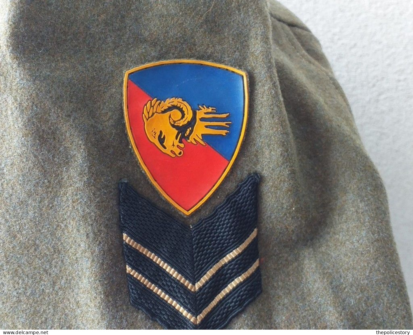 Giacchino BD Camicia Cravatta C.M. Bersaglieri Div. Ariete Anni '60 - Uniform