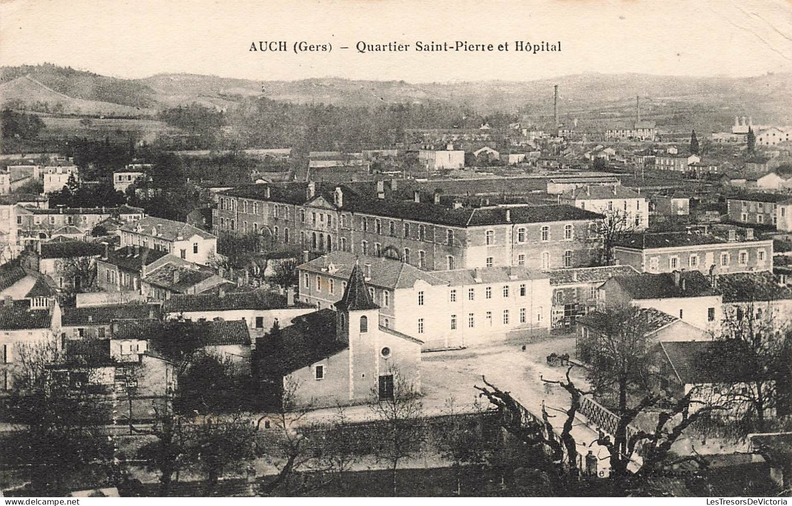 FRANCE - Auch - Quartier Saint Pierre Et Hôpital - Carte Postale Ancienne - Auch