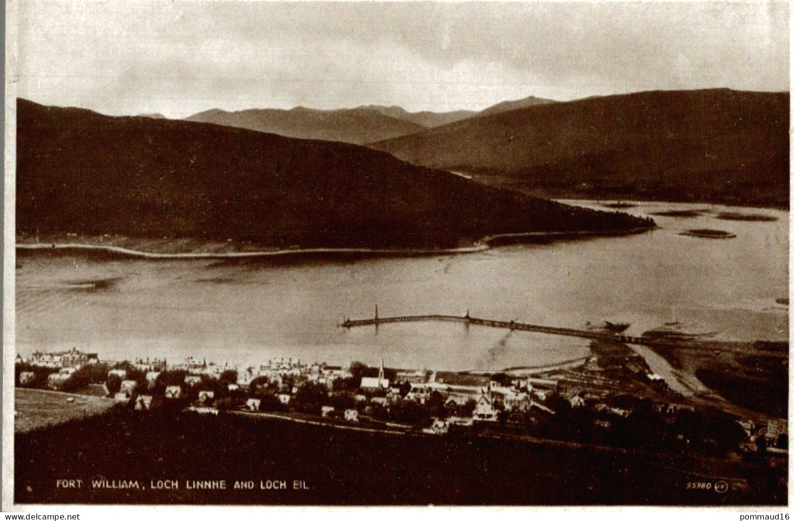 CPSM Fort William Loch Linnhe And Loch Eil - Sutherland