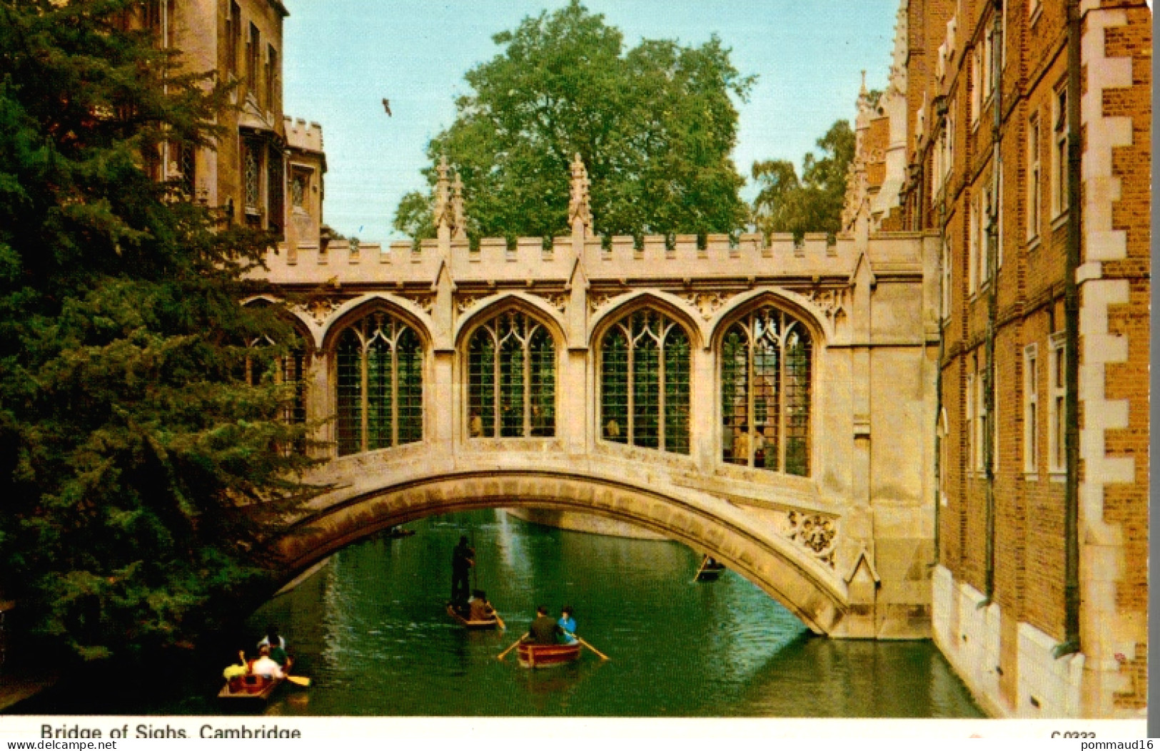 CPSM Bridge Of Sighs Cambridge - Cambridge