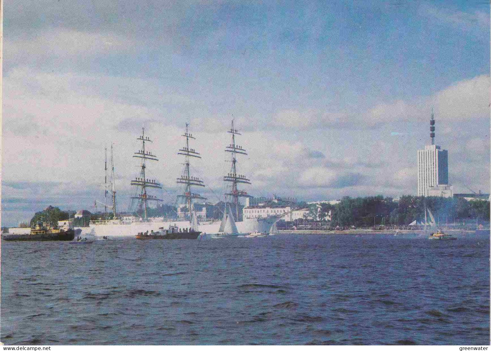 Russia Schoner Sedow Im Archangelsk Postcard (OR151B) - Navires & Brise-glace