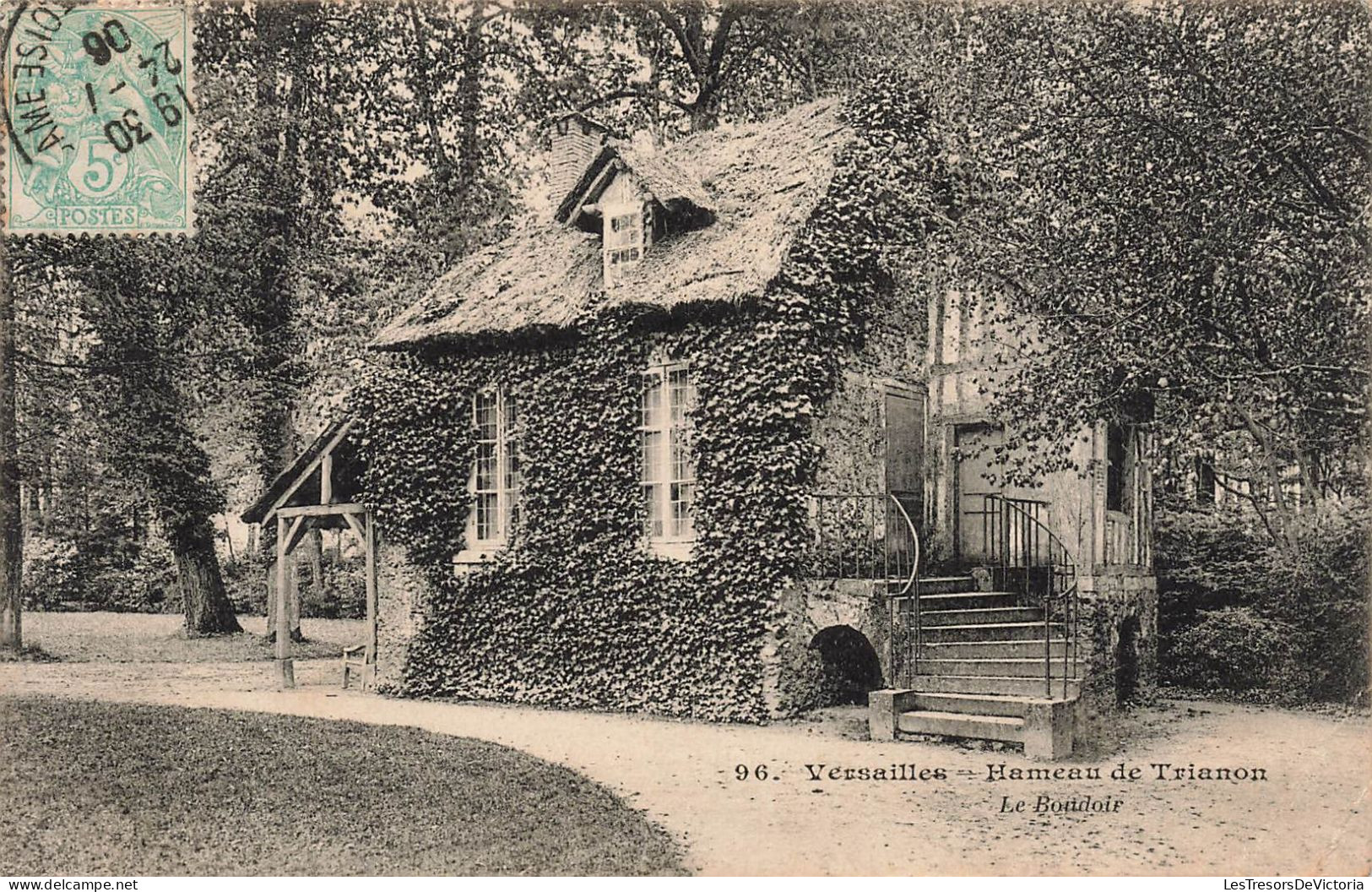 FRANCE - Versailles - Hameau De Trianon - Le Boudoir - Carte Postale Ancienne - Versailles