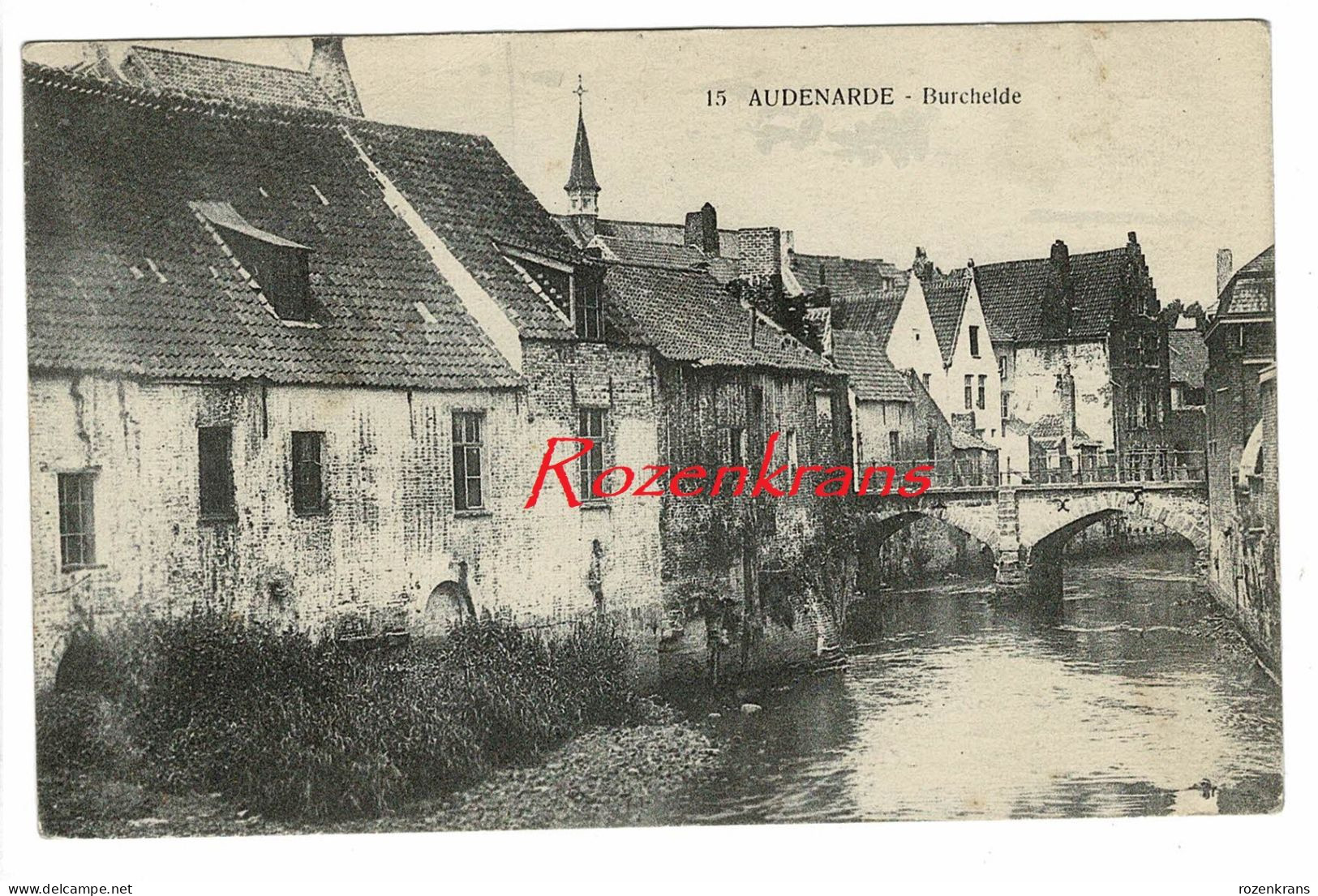 Oudenaarde Audenarde Bourgschelde Burgschelde Burchelde (kunstmatige Afsnijding Der Eerste Grote Scheldebocht) Schelde - Oudenaarde