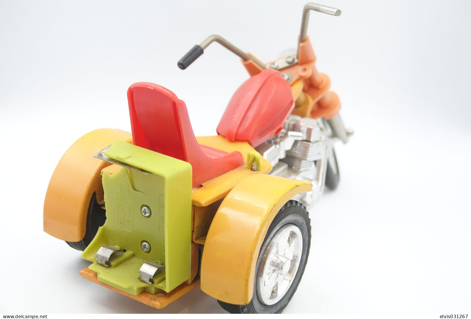 Vintage TIN TOY TRIKE TRICYCLE CHOPPER : Maker BANDAI - 25cm - JAPAN - 1960's - - Collectors Et Insolites - Toutes Marques