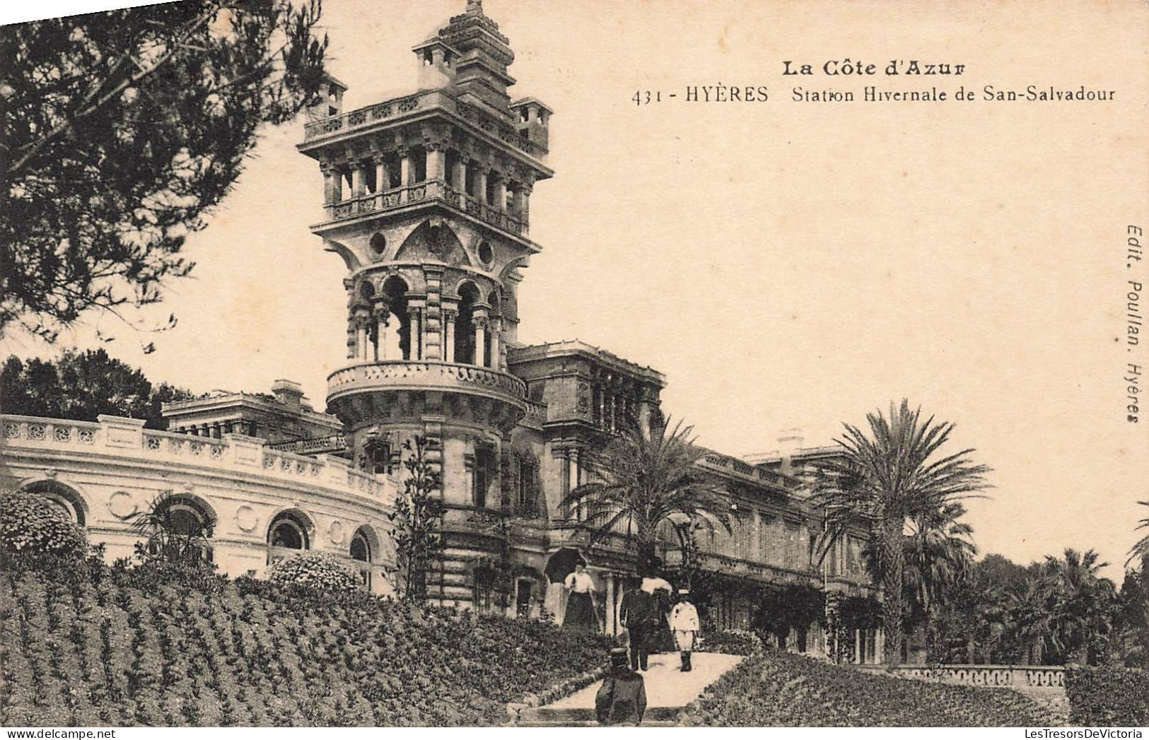 FRANCE - Hyères - Station Hivernale De San-Salvadour - Carte Postale Ancienne - Hyeres