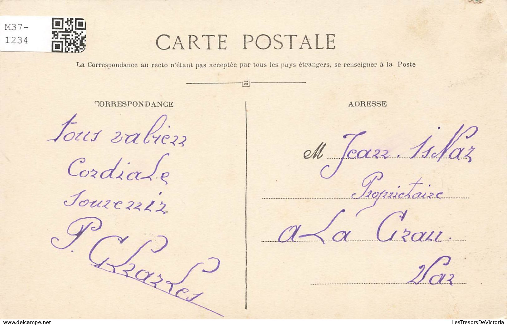 FRANCE - Hyères - Station Hivernale De San-Salvadour - Vue Générale - Carte Postale Ancienne - Hyeres
