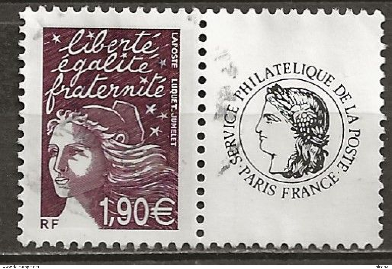 FRANCE Oblitéré 3688Q Marianne Du 14 Juillet - Used Stamps