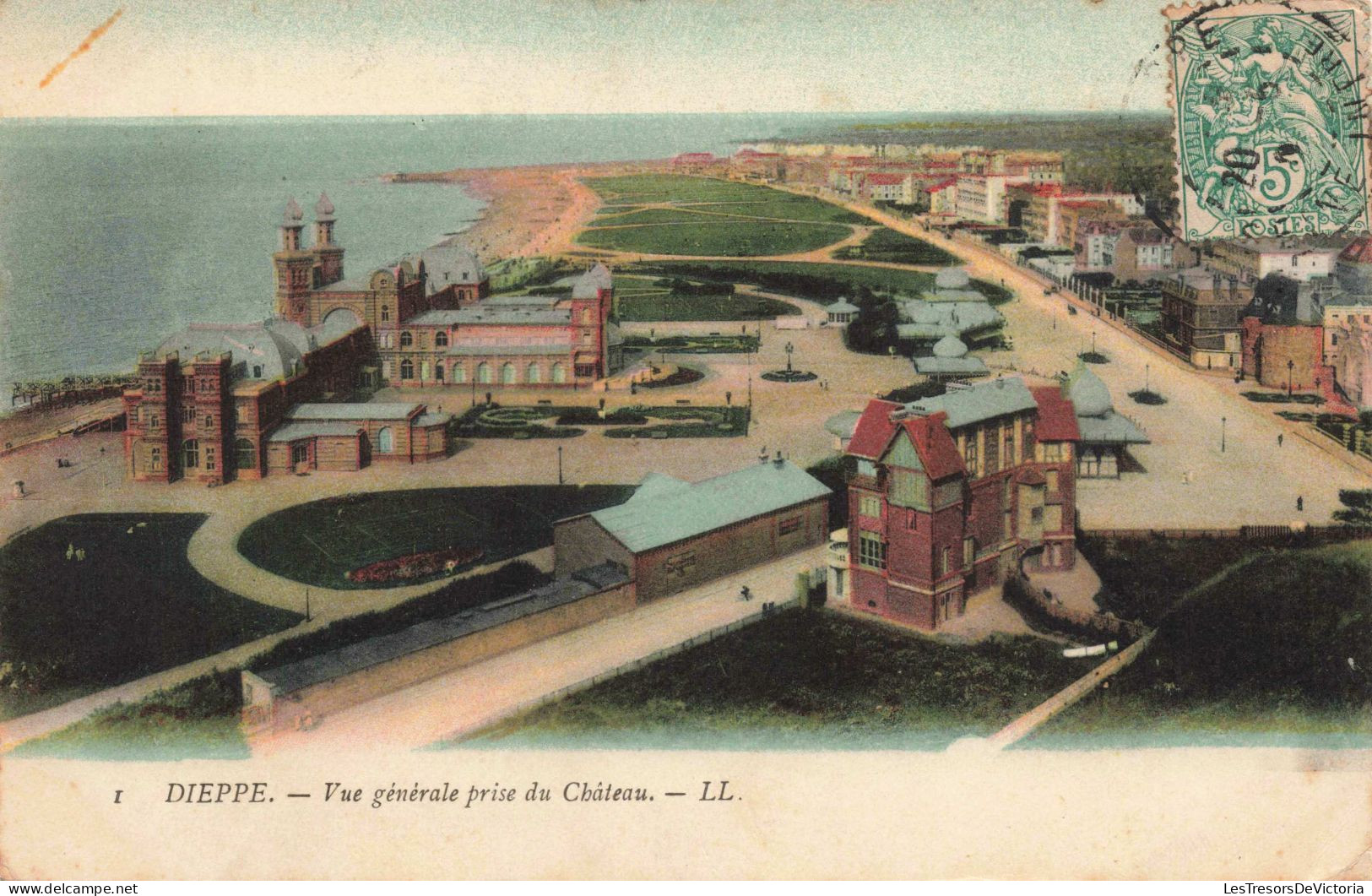 FRANCE - 76 - Dieppe - Vue Générale Prise Du Château - Carte Postale Ancienne - Dieppe