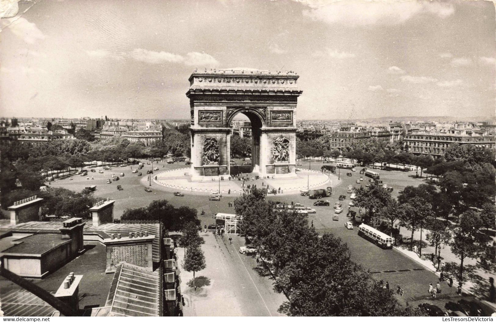 FRANCE - 75 - Paris - L'Arc De Triomphe De L'Etoile - Carte Postale Ancienne - Triumphbogen