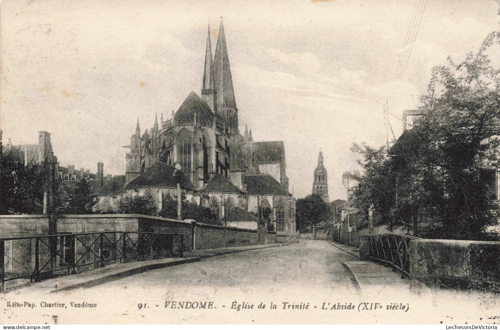 FRANCE - 41 - Vendôme - Eglise De La Trinité - L'Abside - Carte Postale Ancienne - Vendome