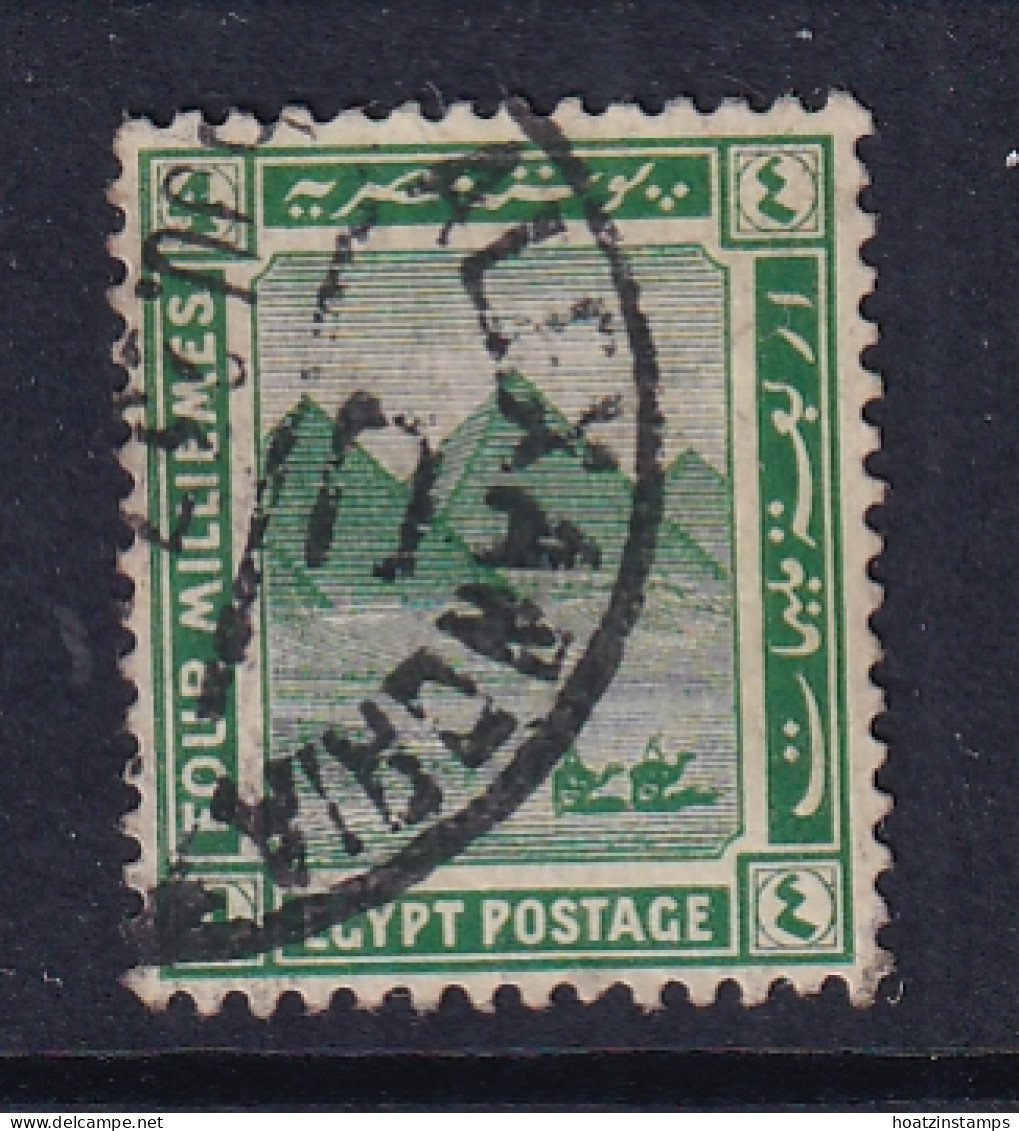 Egypt: 1921/22   Pictorial  SG88    4m      Used - 1915-1921 Britischer Schutzstaat