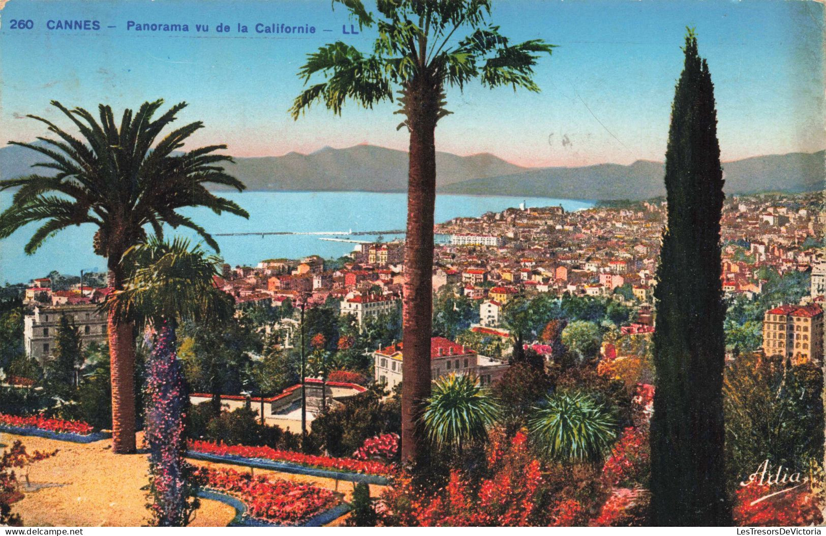 FRANCE - 06 - Cannes - Panorama Vu De La Californie - Carte Postale Ancienne - Cannes