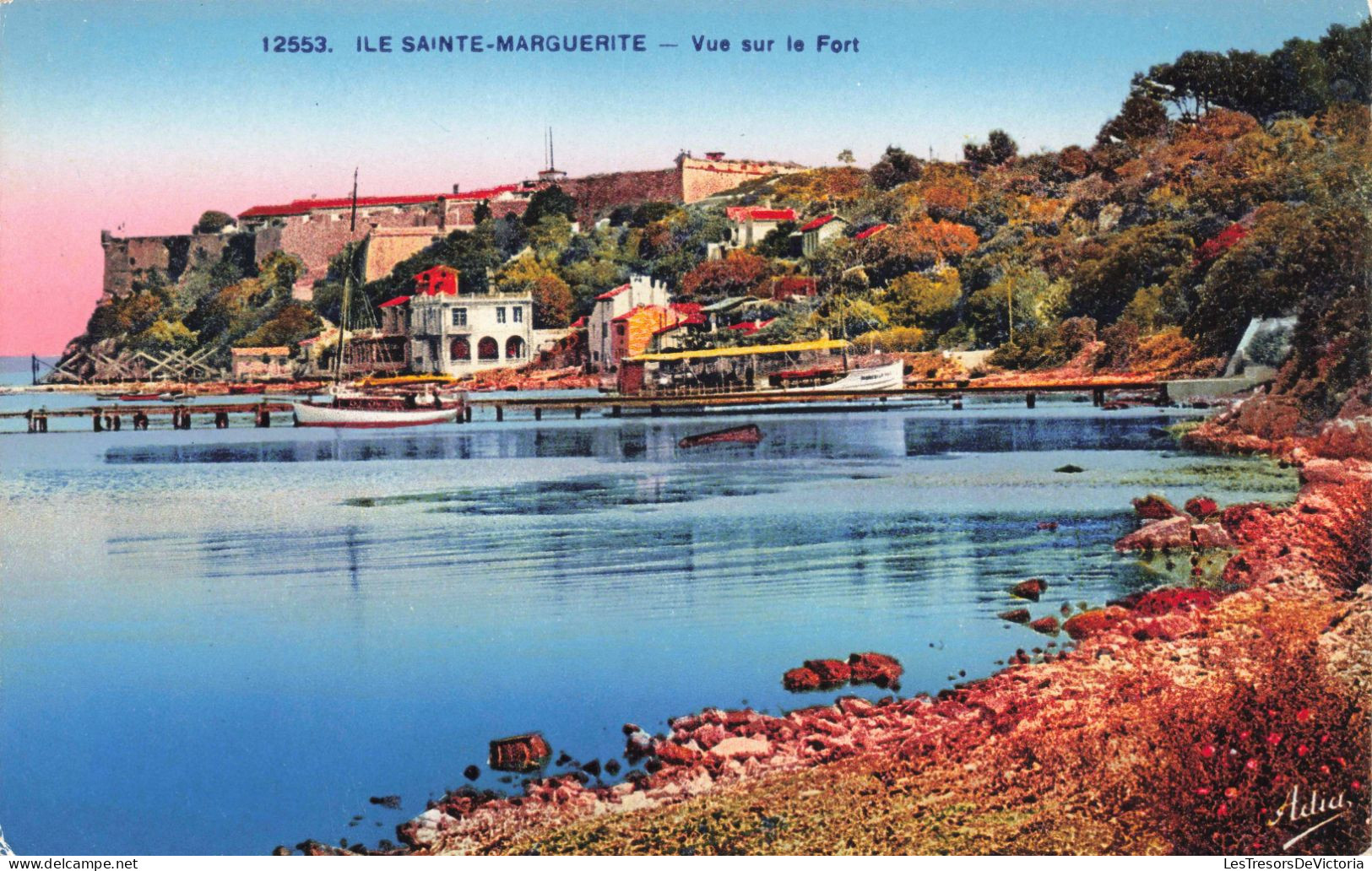 FRANCE - 06 - Cannes - Ile Sainte-Marguerite - Vue Sur Le Fort - Carte Postale Ancienne - Cannes